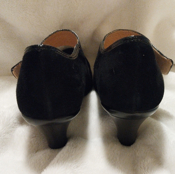 Sofft Black Suede Mary Jane Heels - Picture 9 of 9